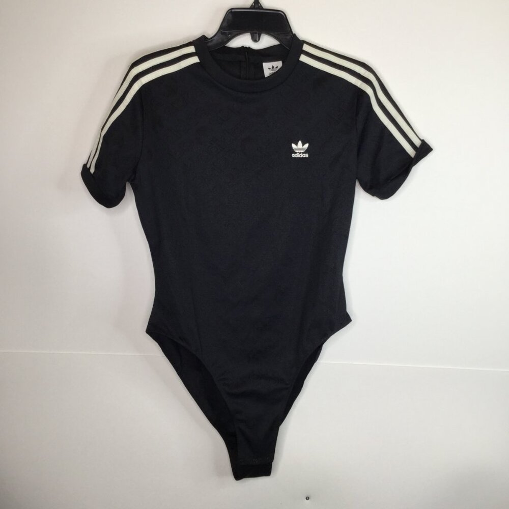 Adidas Short Sleeve Bodysuit Black Women's| US M